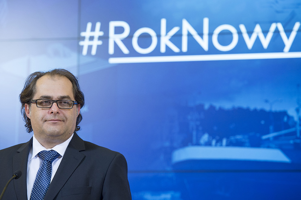 Minister Gróbarczyk