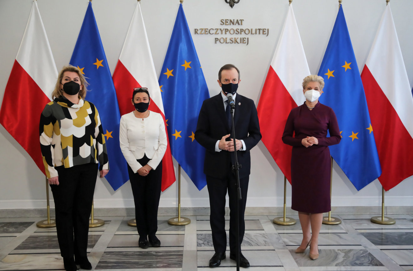 Tomasz Grodzki, Beata Małecka-Libera, Alicja Chybicka, Agnieszka Gorgoń-Komor