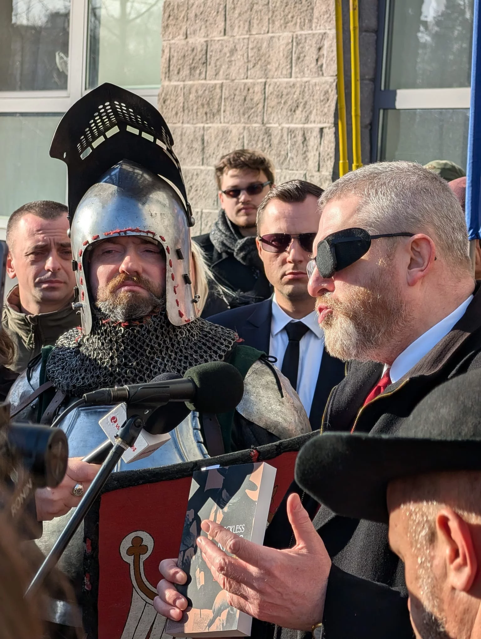 Grzegorz Braun i Bartosz Kopczyński