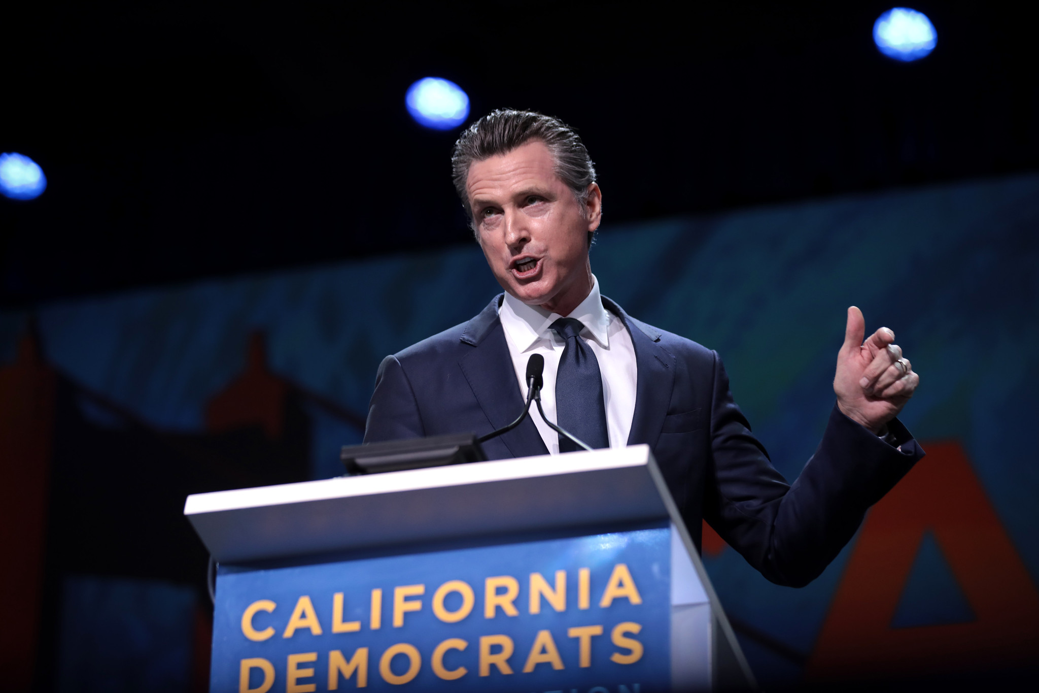 Gubernator Kalifornii Gavin Newsom