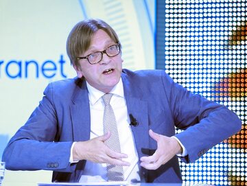 Guy Verhofstadt, były premier Belgii, europoseł