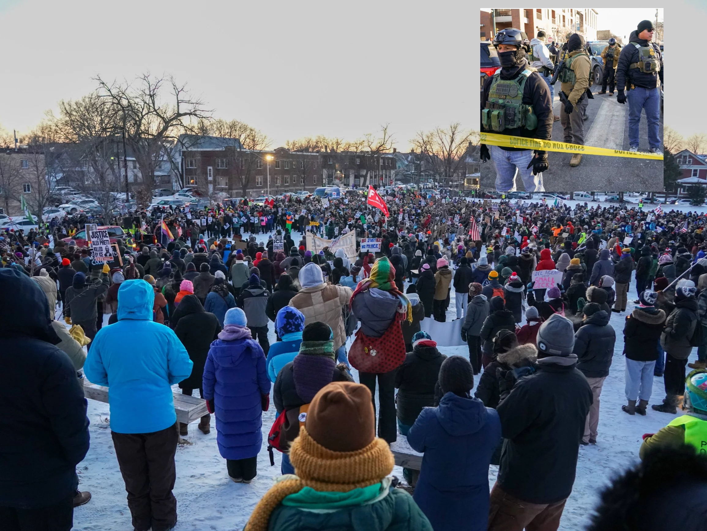 Zamieszki i Gwardia Narodowa na ulicach Minneapolis. Nowe informacje o strzelaninie