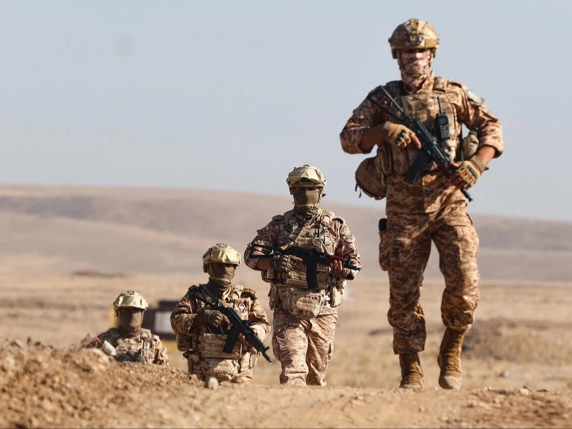 Żołnierze Korpusu Strażników Rewolucji Islamskiej (IRGC)