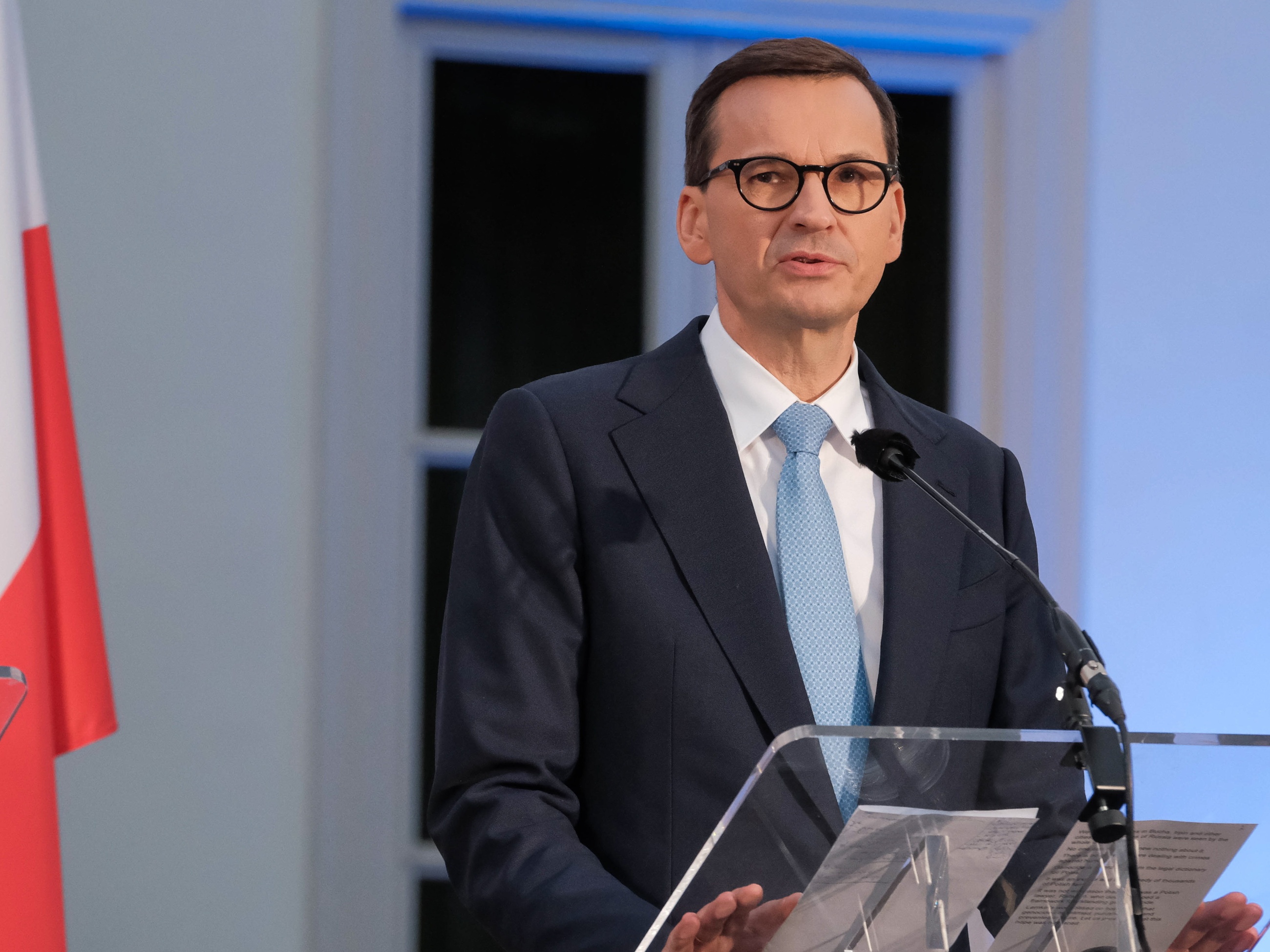 Premier RP Mateusz Morawiecki