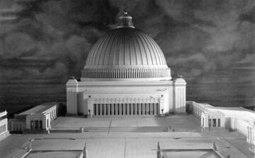 "Hala Ludowa" - budowla planowana przez Hitlera, której architektem miał być Albert Speer