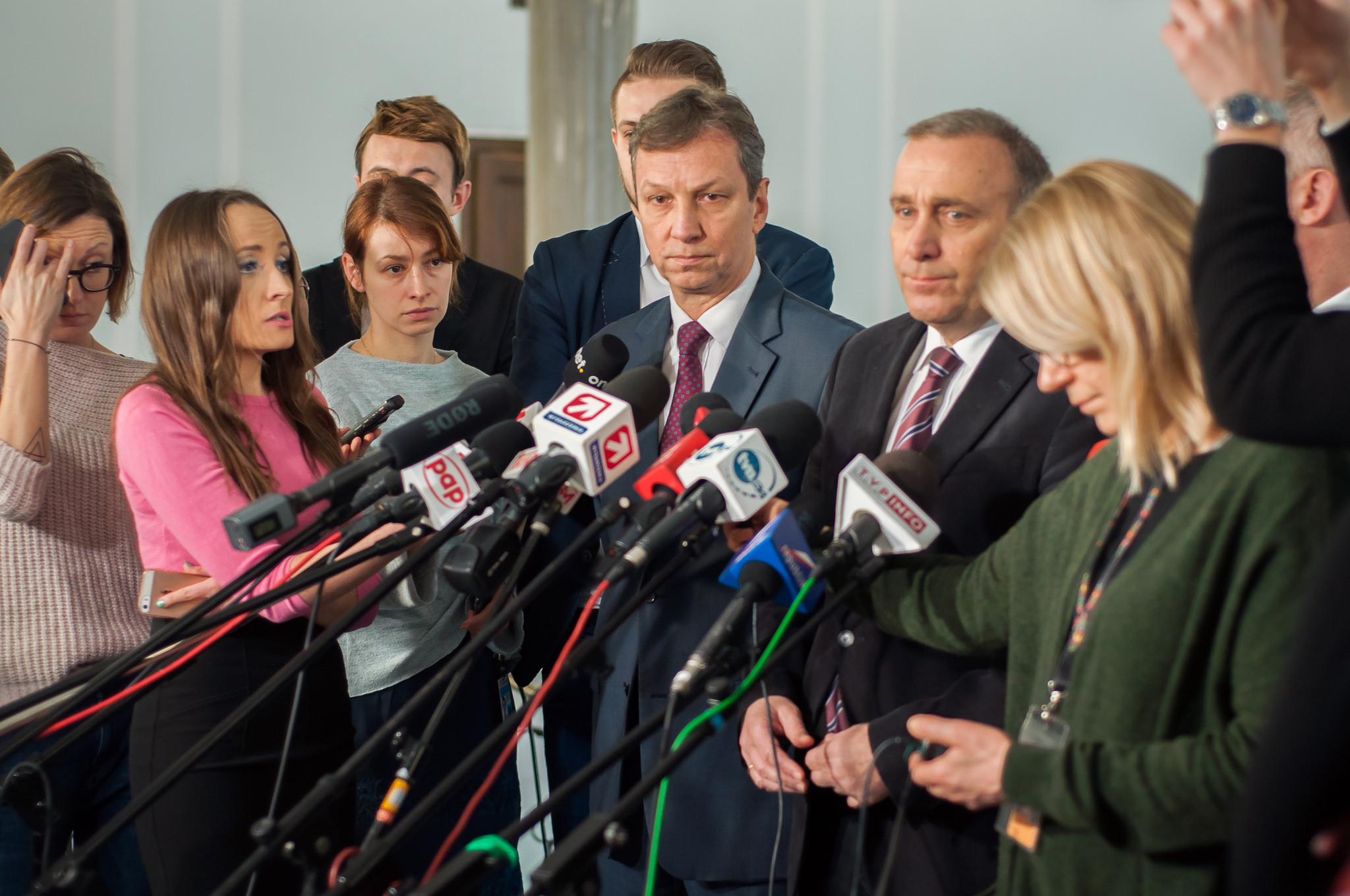 Andrzej Halicki i Grzegorz Schetyna (PO)