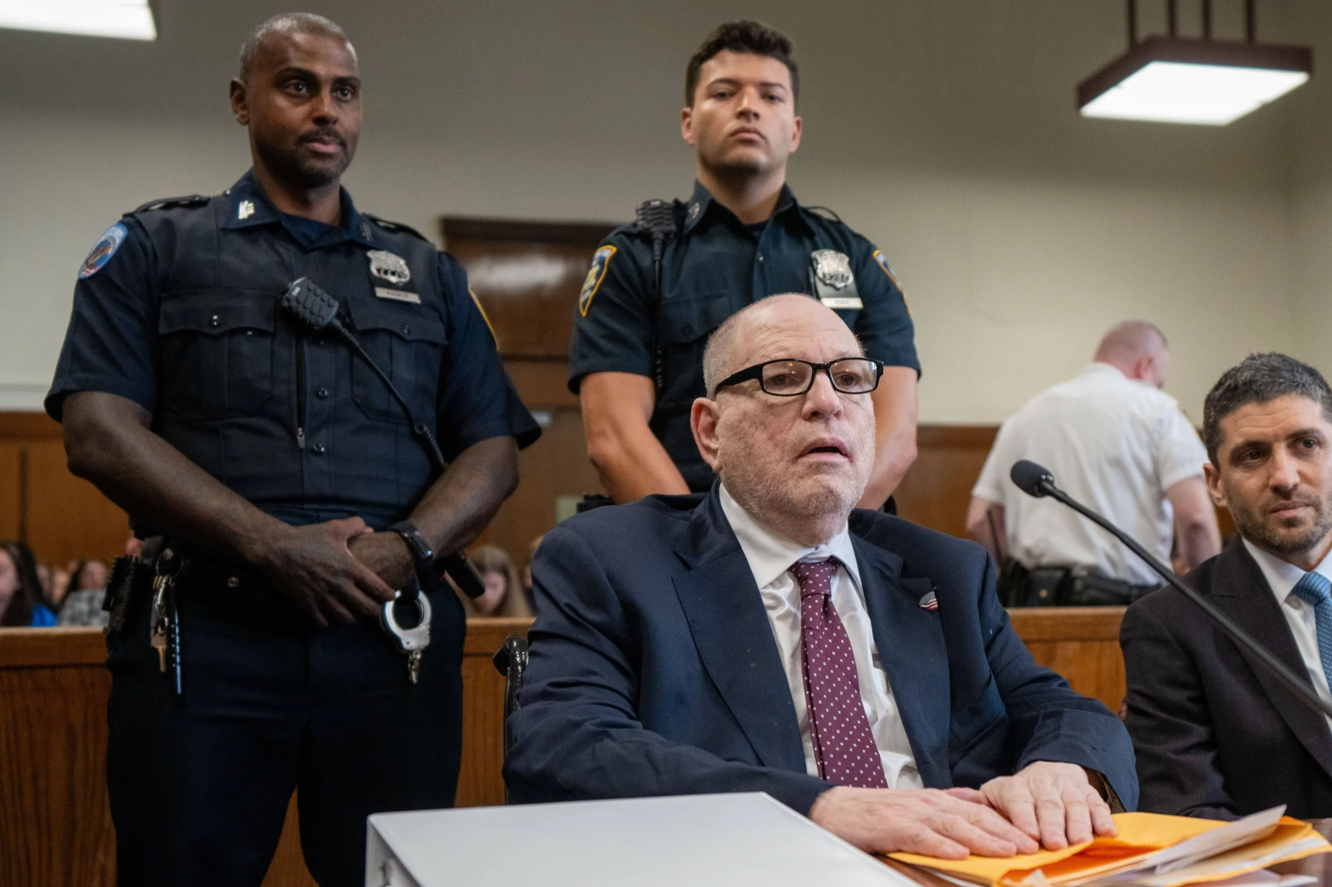 Harvey Weinstein pojawił się w sądzie w Nowym Jorku