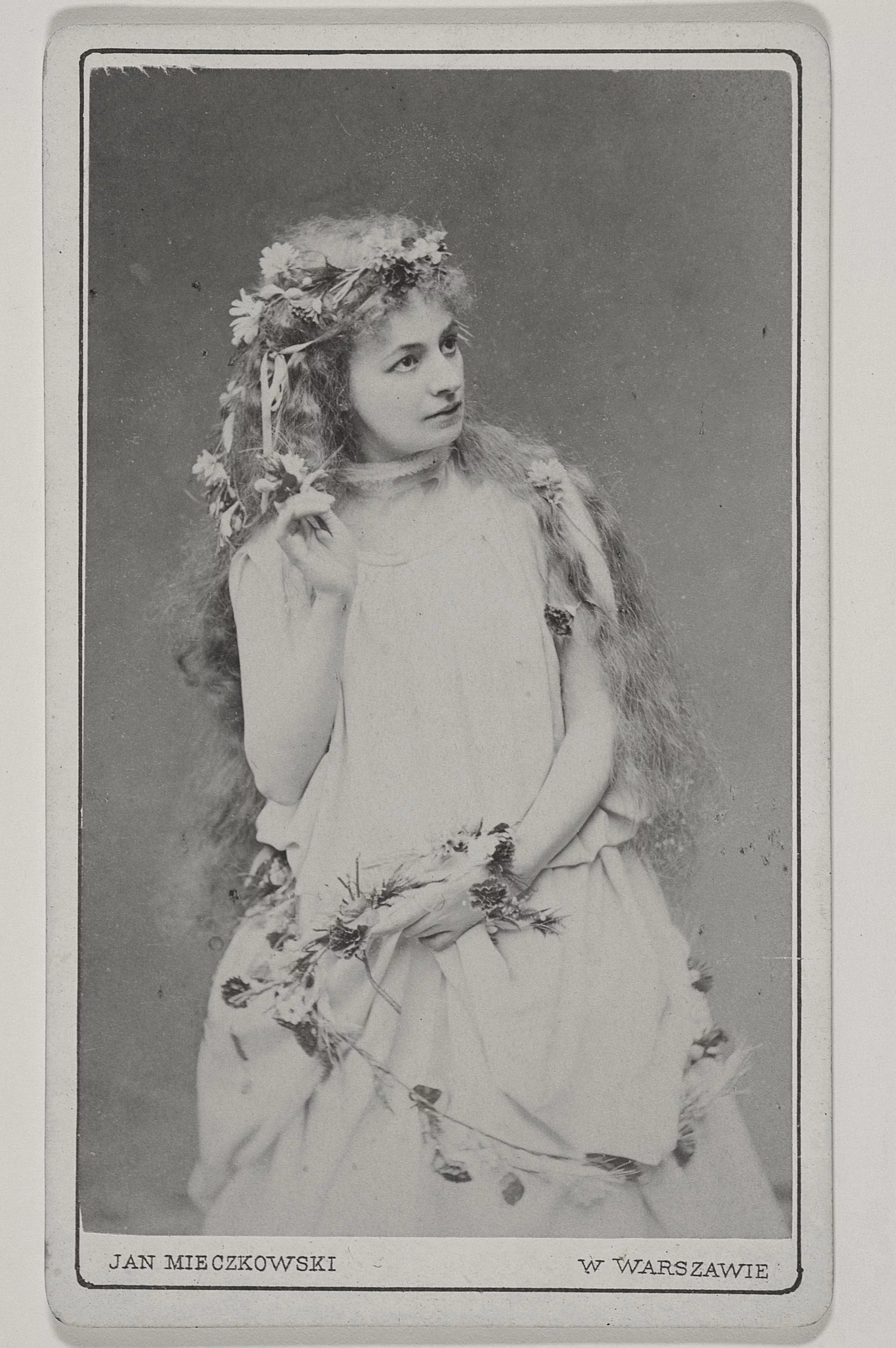 Helena Modrzejewska jako Ofelia, 1871 rok