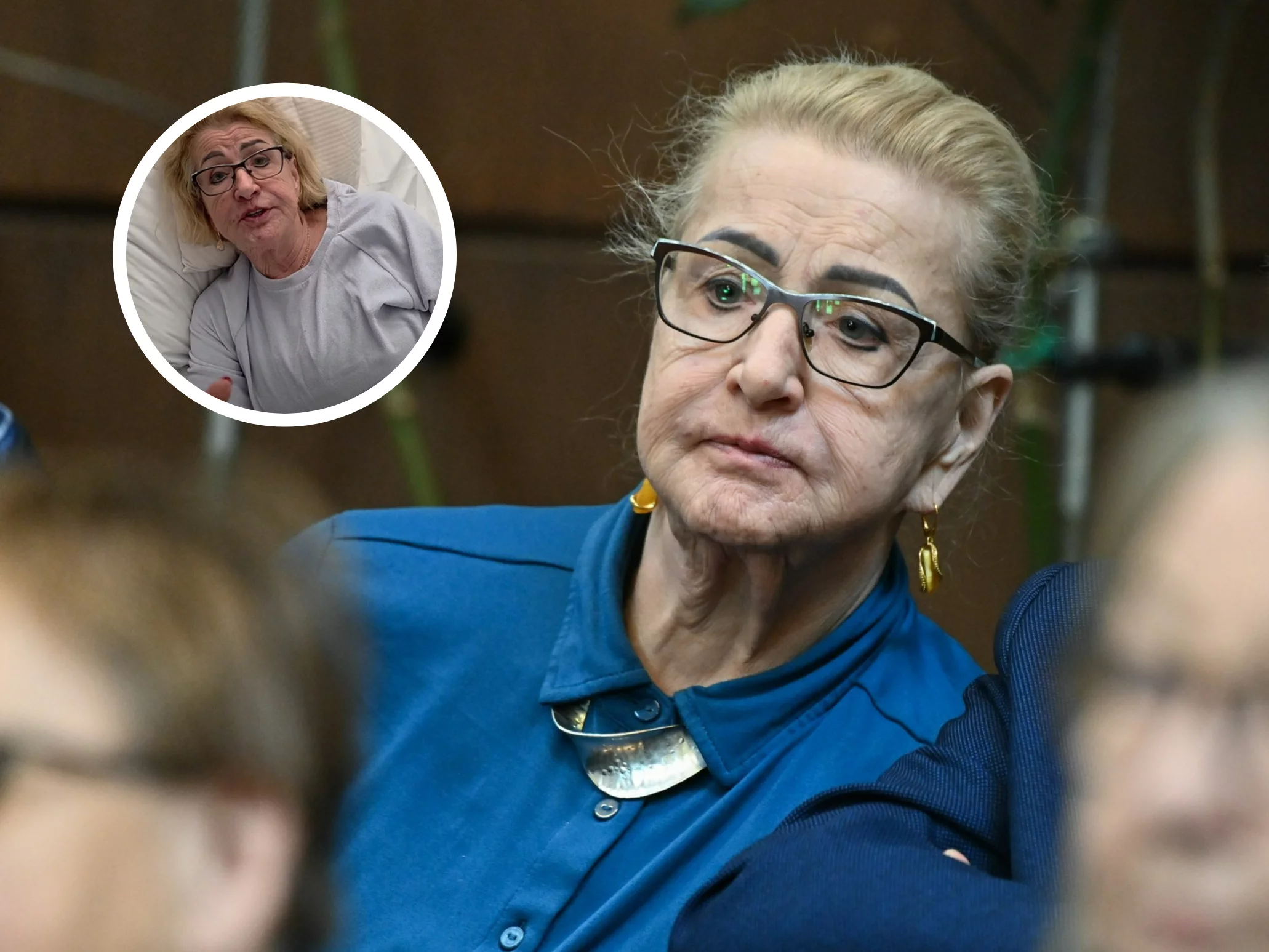 Posłanka KO Henryka Krzywonos-Strycharska trafiła do szpitala