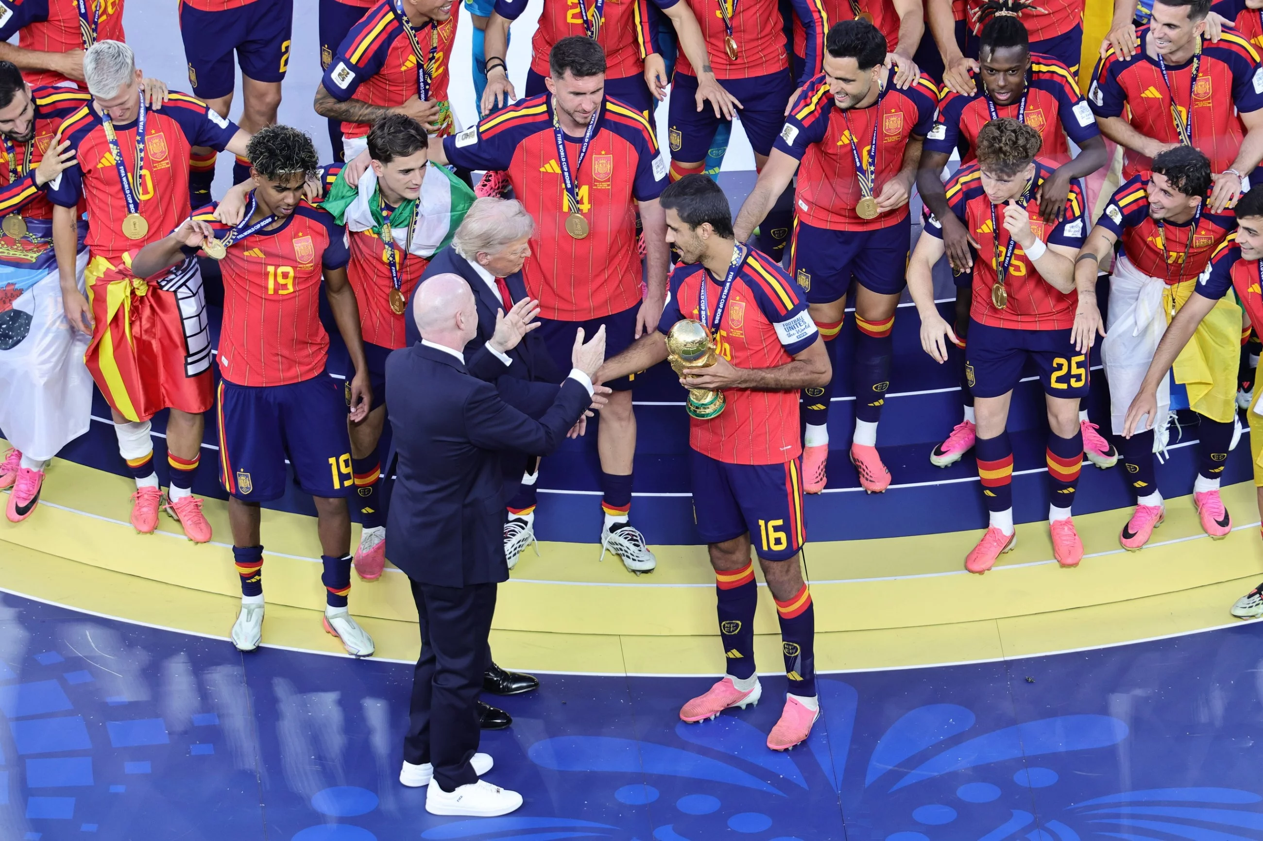 Finał mundialu 2026. Wręczenie pucharu FIFA