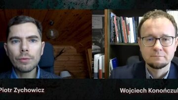 Historyk i publicysta Piotr Zychowicz oraz szef Ośrodka Studiów Wschodnich Wojciech Konończuk w programie "historia realna"