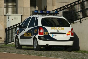 Hiszpańska policja