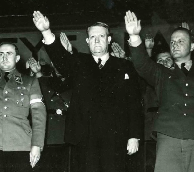 Vidkun Quisling, 1942 r.