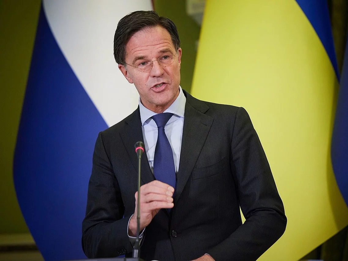 Mark Rutte, szef NATO