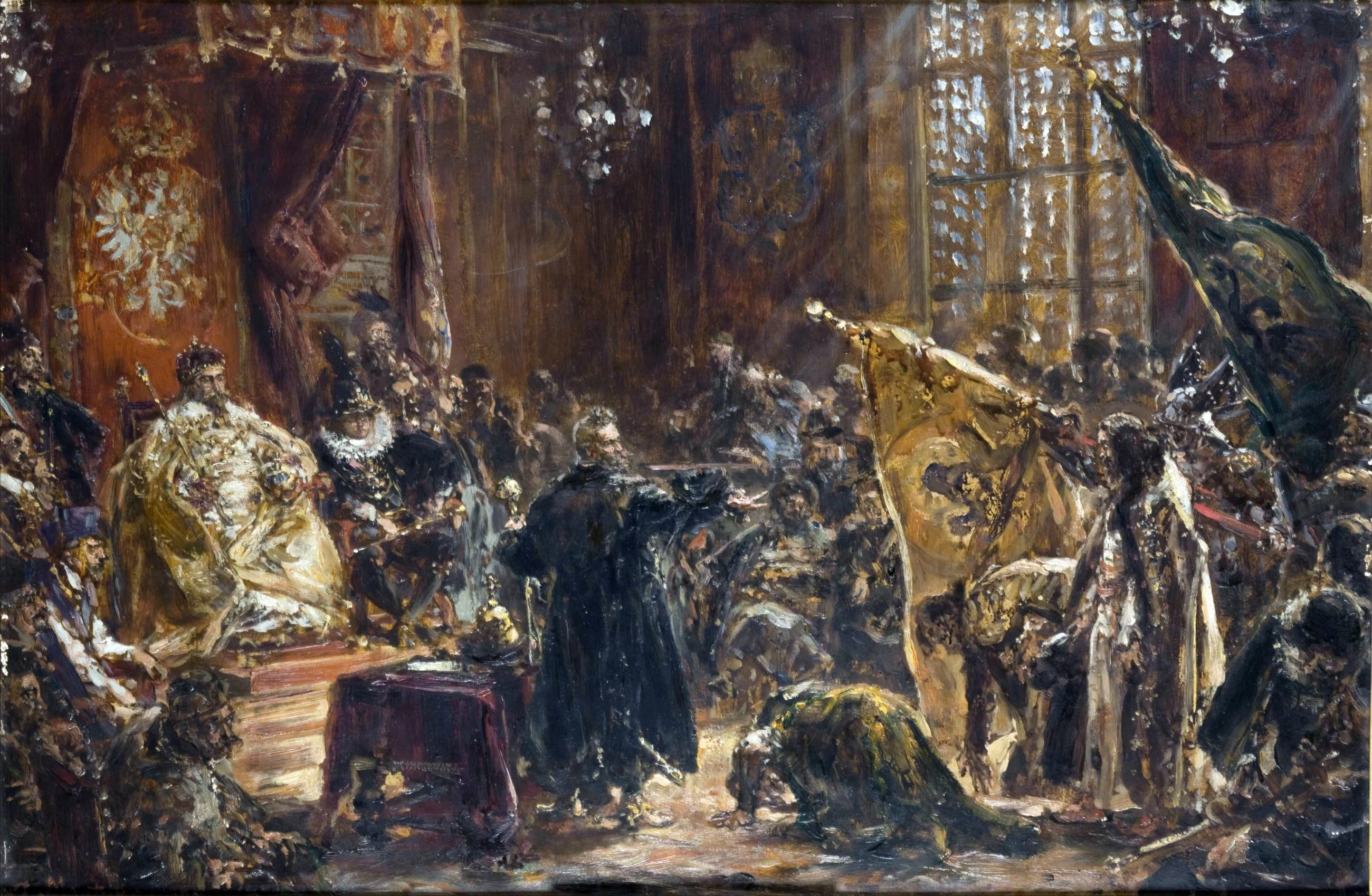 Jan Matejko, Hołd Szujskich