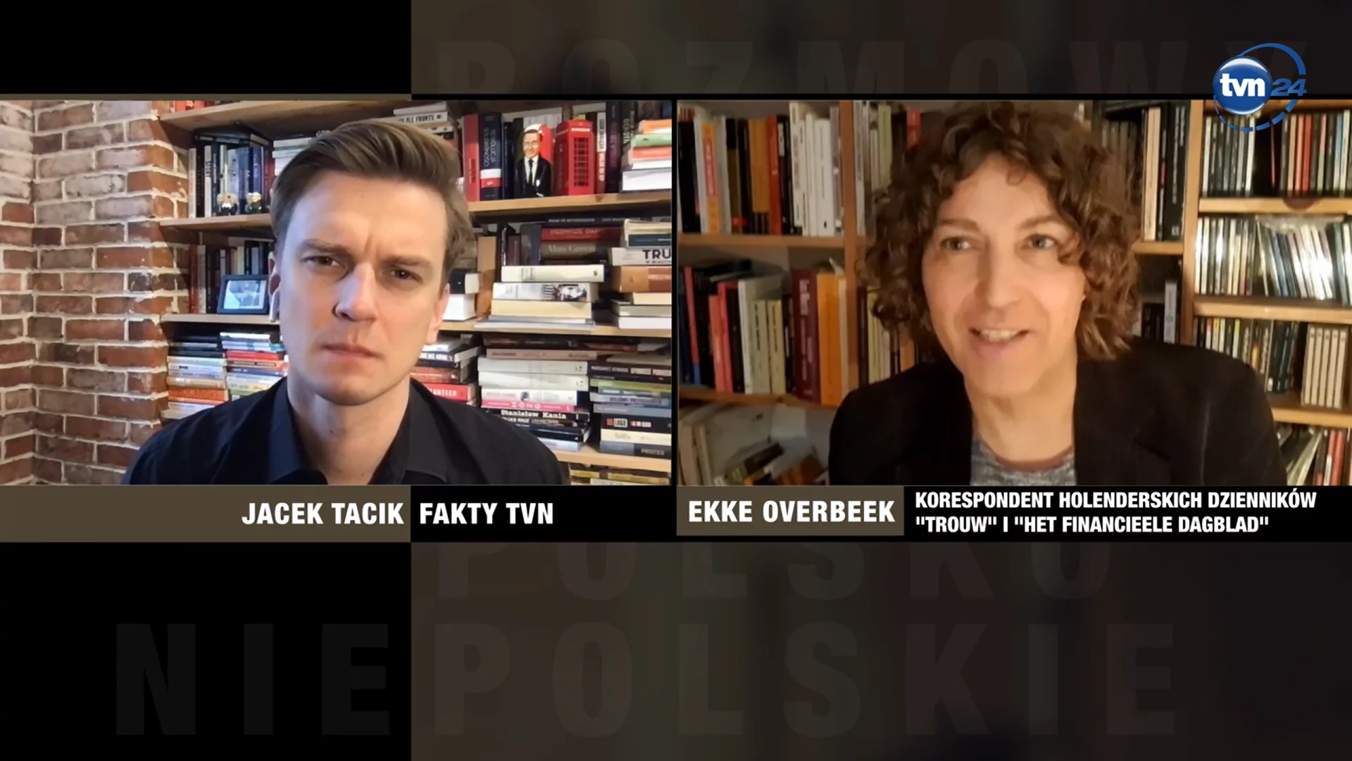 Wywiad Ekke Overbeeka dla TVN