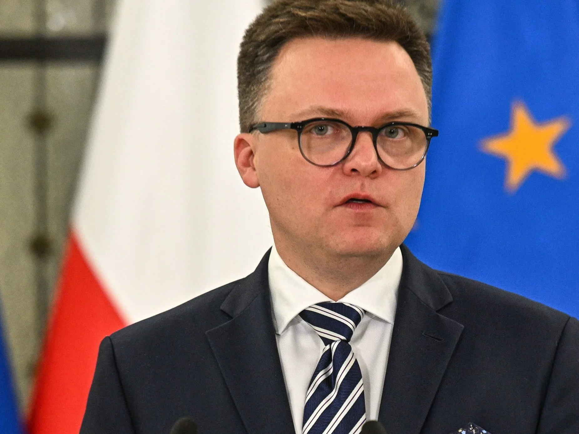 Marszałek Sejmu Szymon Hołownia