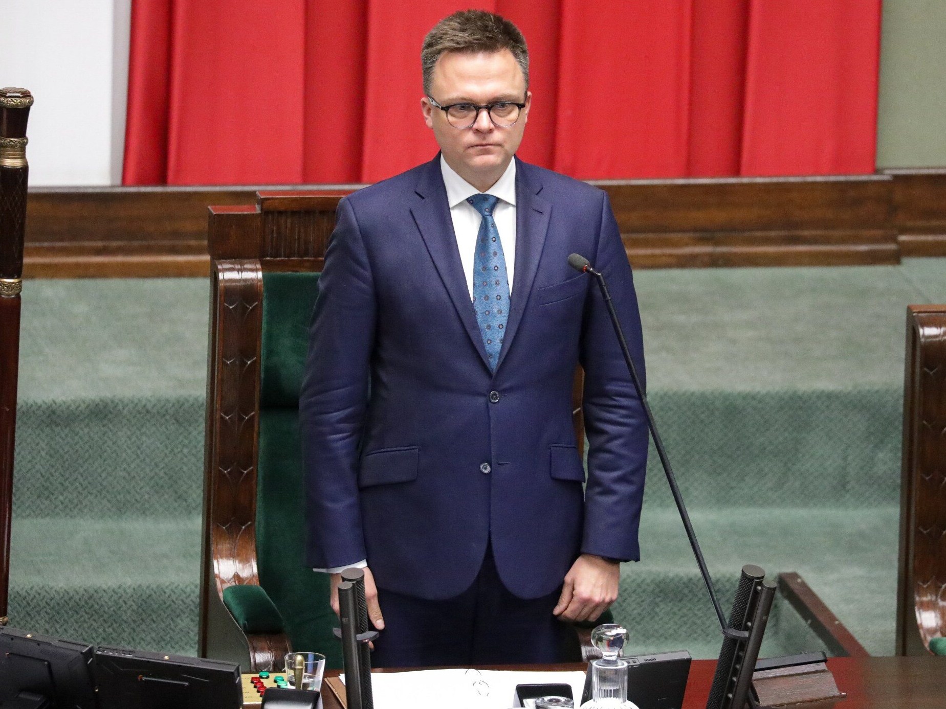 Marszałek Sejmu Szymon Hołownia