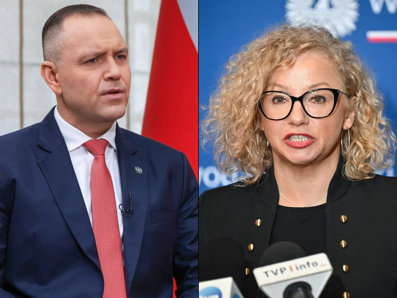 Prezydent Karol Nawrocki, minister Katarzyna Kotula
