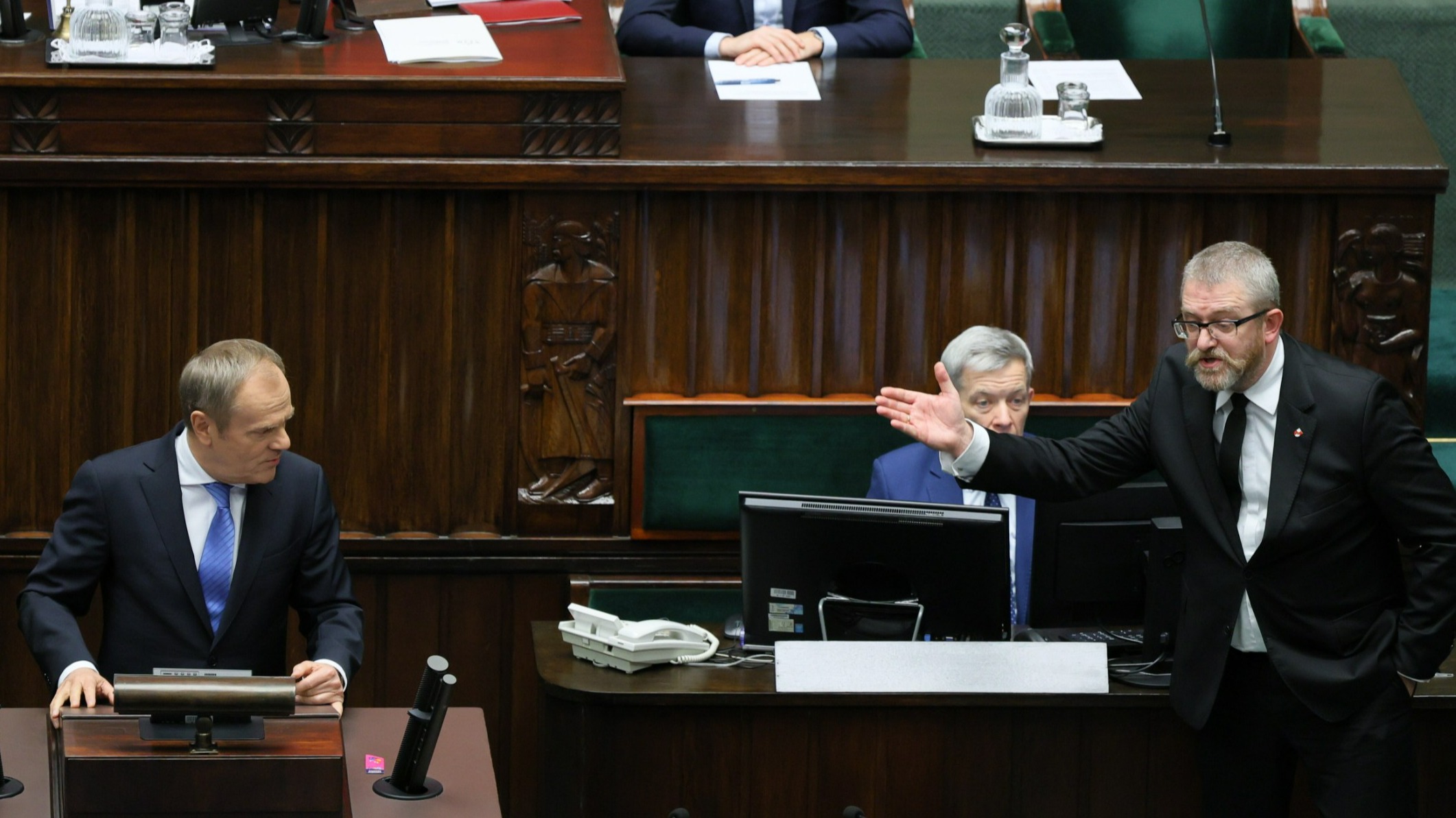 "Braun i Tusk znakomicie się uzupełniają". Zaskakujące słowa posła PiS