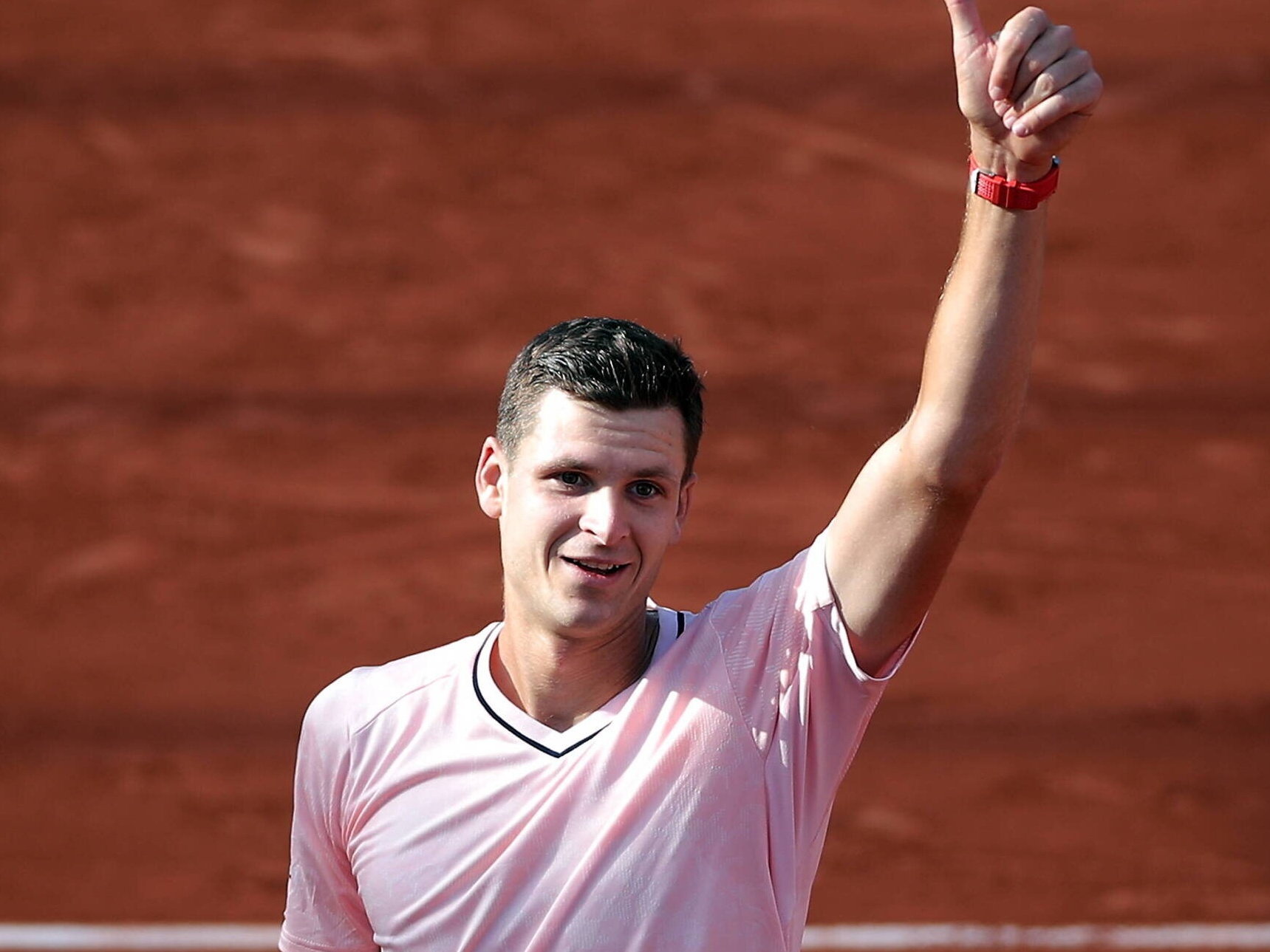 Hubert Hurkacz na Roland Garros 2022