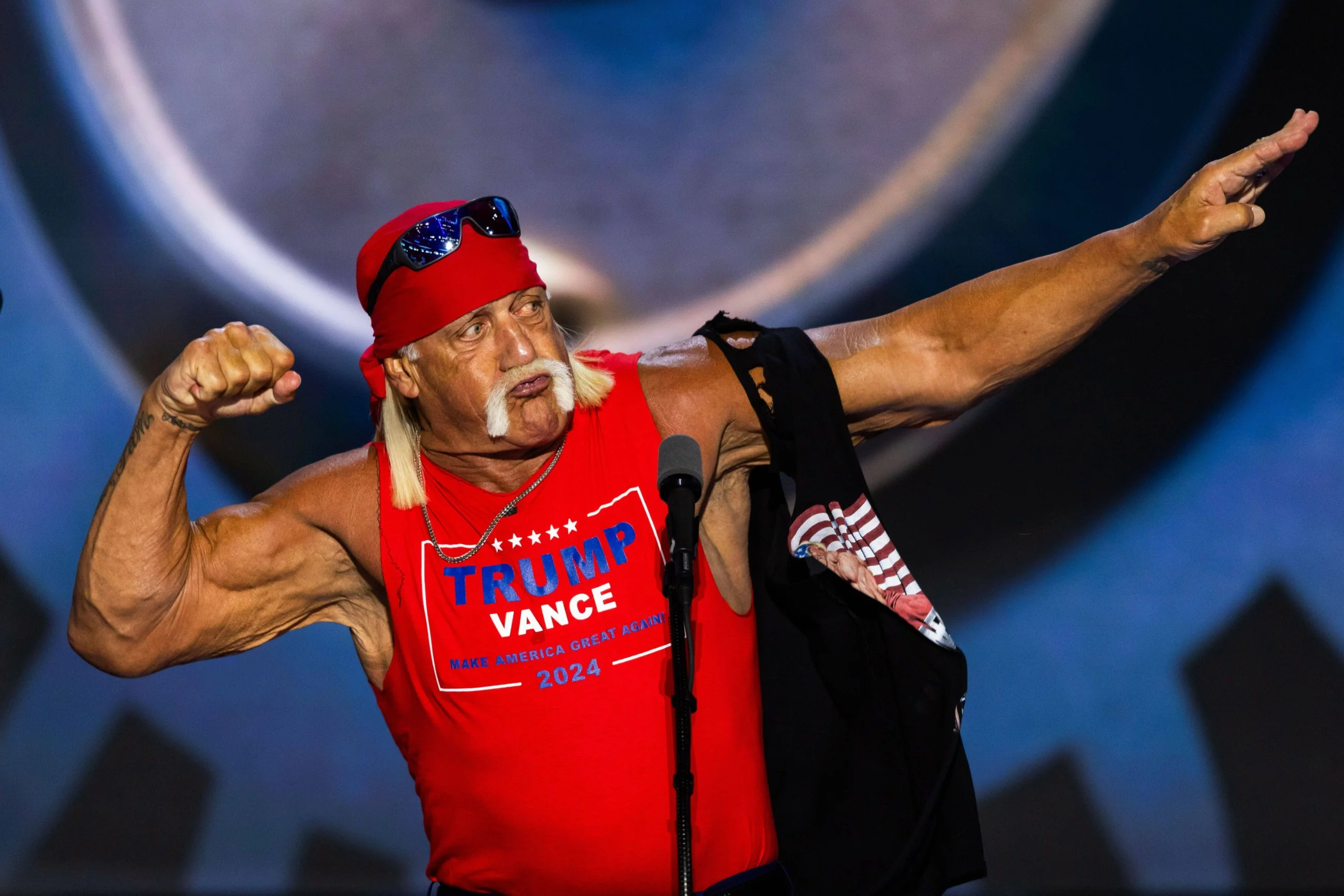 Hulk Hogan, były wrestler i osobowość telewizyjna