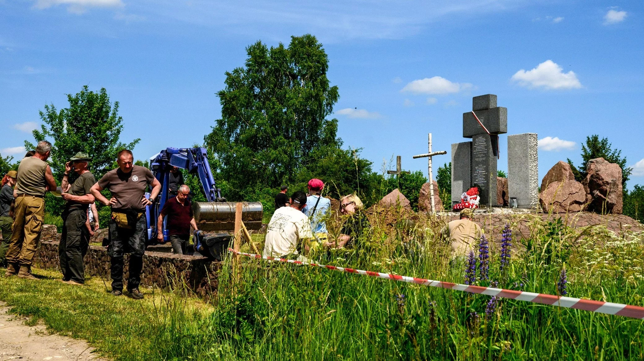 Huta Pieniacka, Ukraina, 09.06.2026. Prace poszukiwawcze