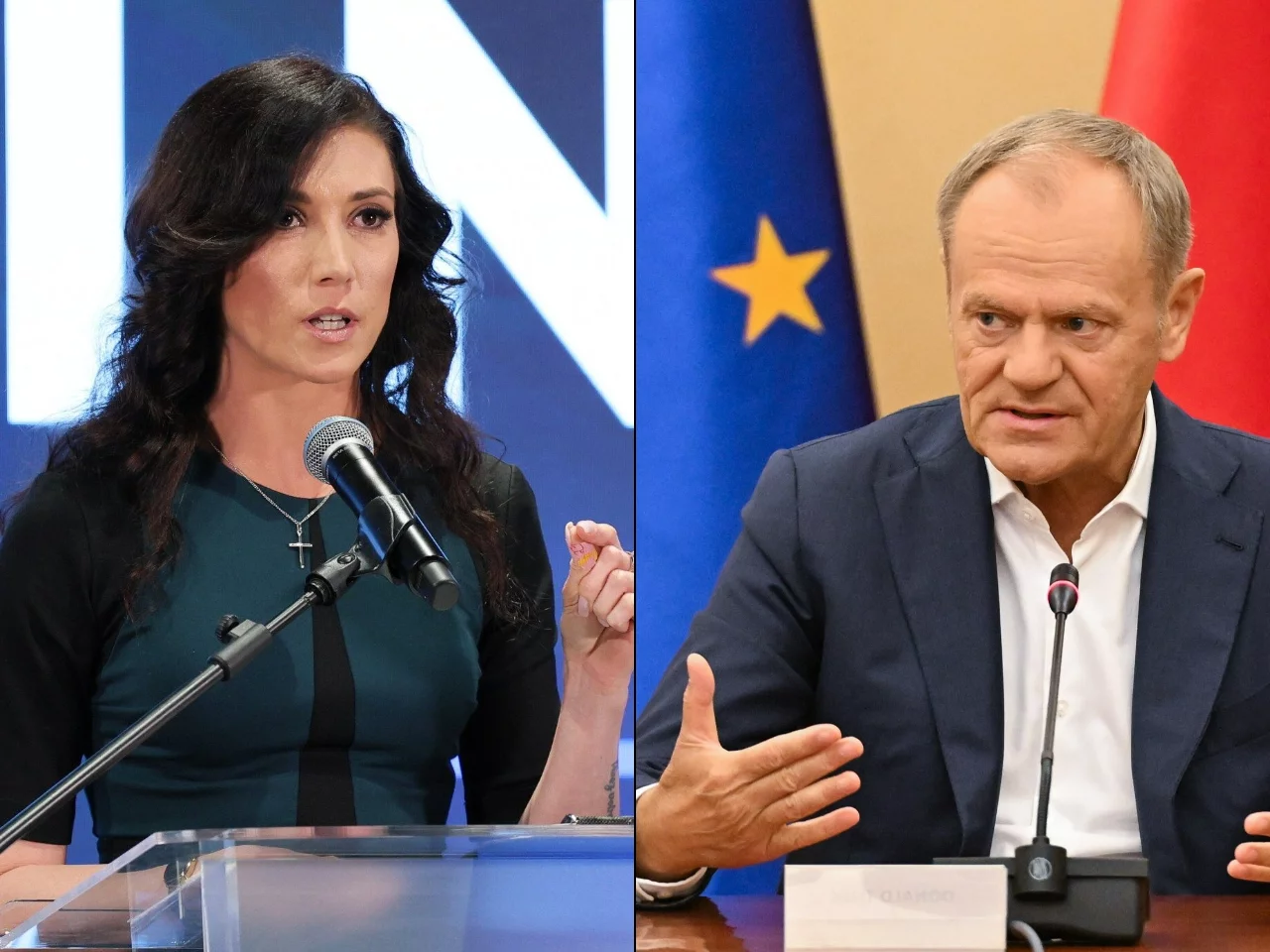 Ewa Zajączkowska / Donald Tusk