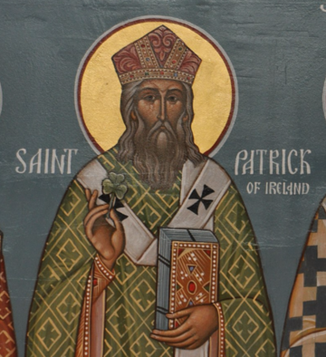 Ikona ukazująca św. Patryka
