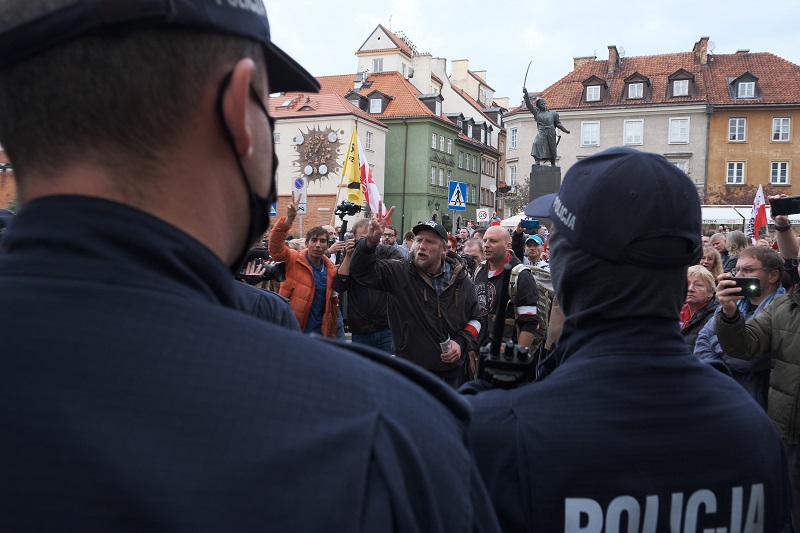 Policja w czasie epidemii
