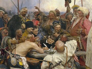 Ilja Riepin, Kozacy piszą list do sułtana