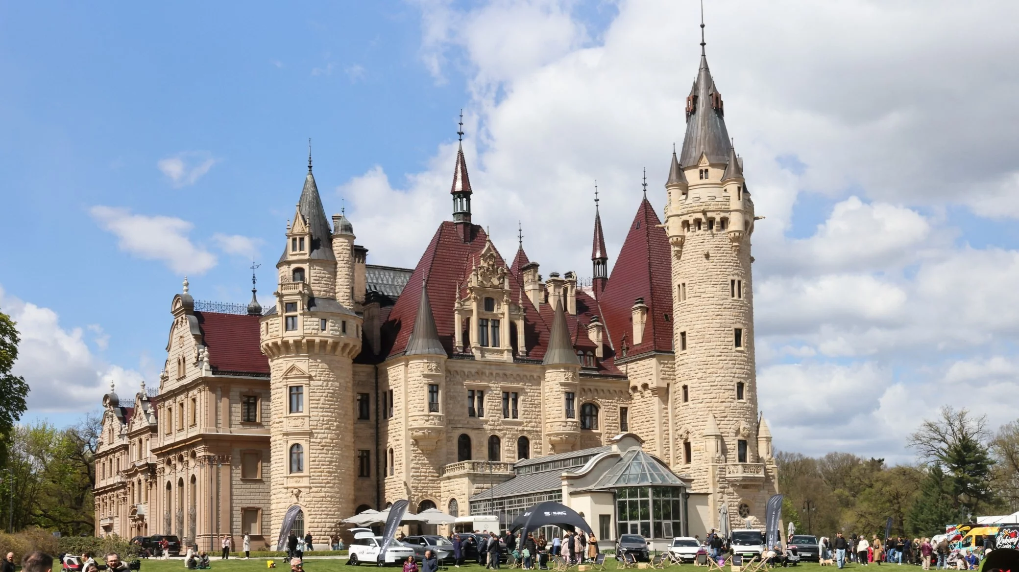 Zamek w Mosznej