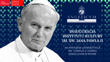 Inauguracja Instytutu Kultury św. Jana Pawła II w Rzymie