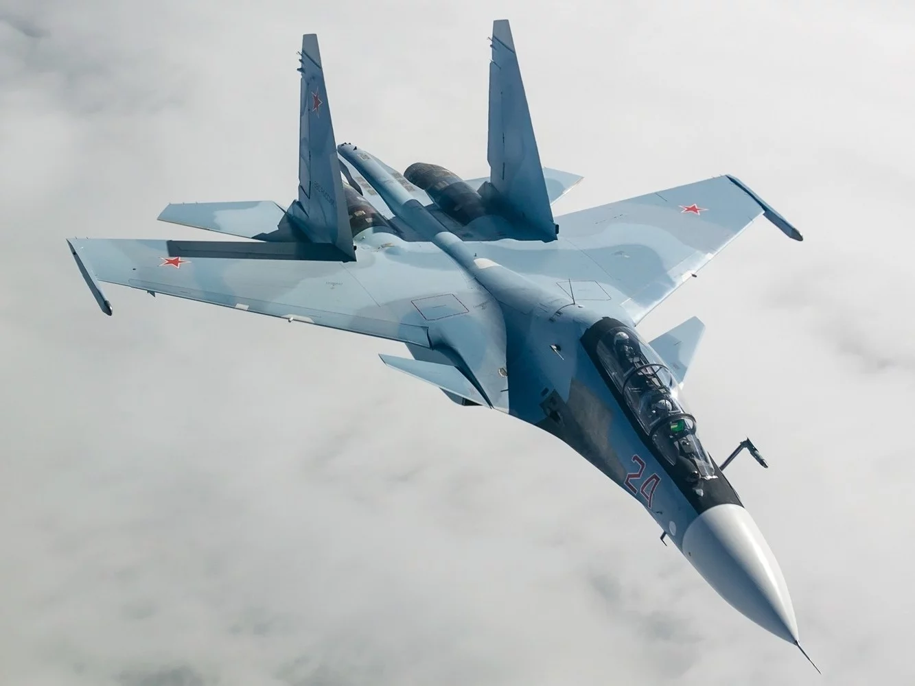 Suchoj Su-30SM na zdjęciu ilustracyjnym