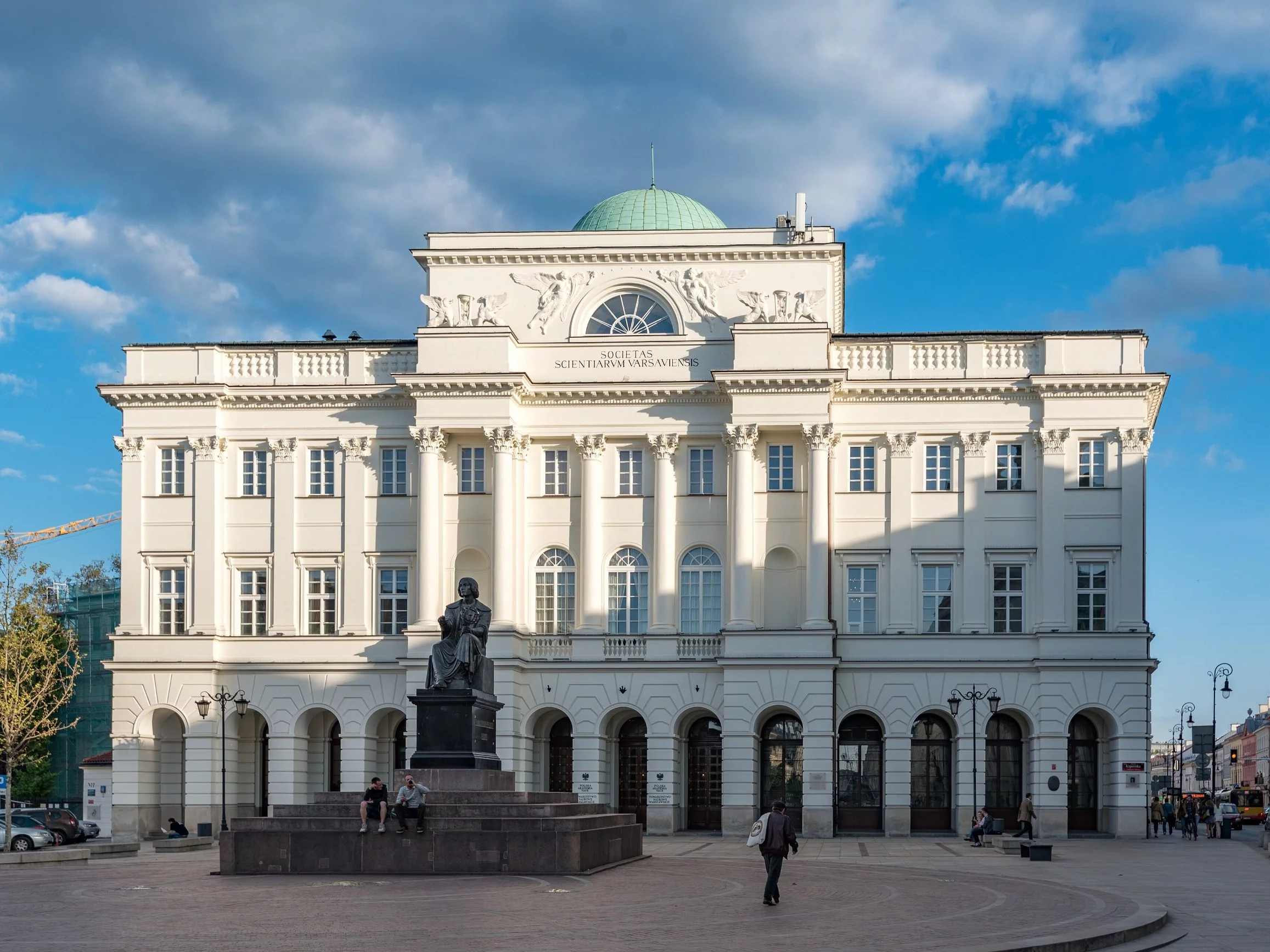 Pałac Staszica, siedziba Instytutu Historii Nauki PAN