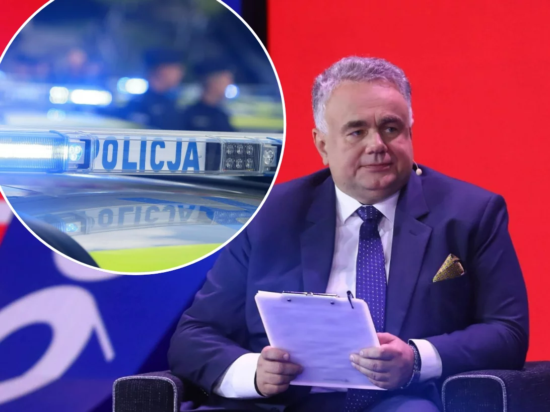 Kontrowersyjna interwencja policji w mieszkaniu Tomasza Sakiewicza