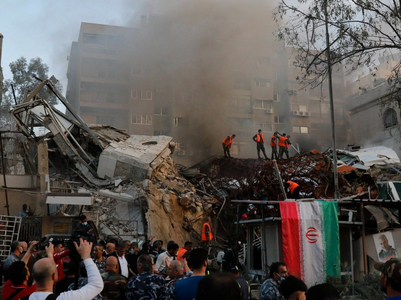 Izrael zbombardował konsulat Iranu w Syrii