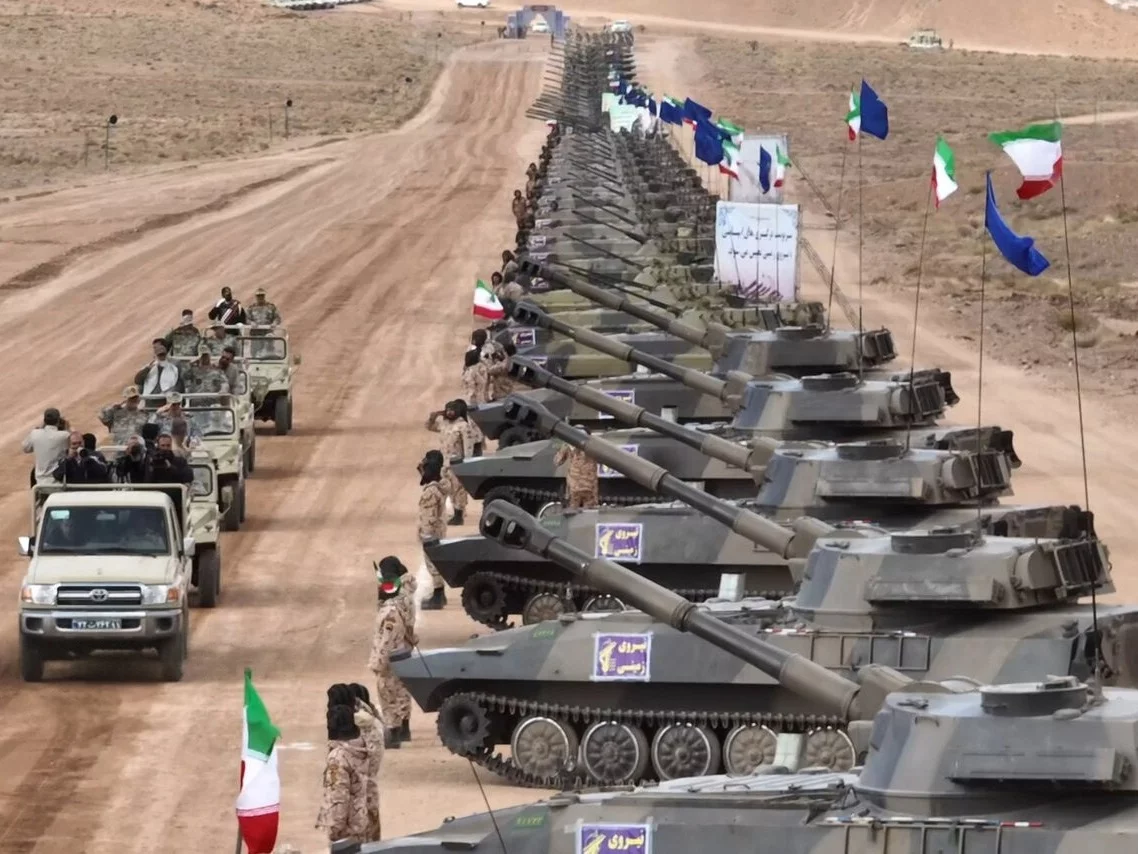 Ćwiczenia wojsk lądowych Korpusu Strażników Rewolucji Islamskiej (IRGC)