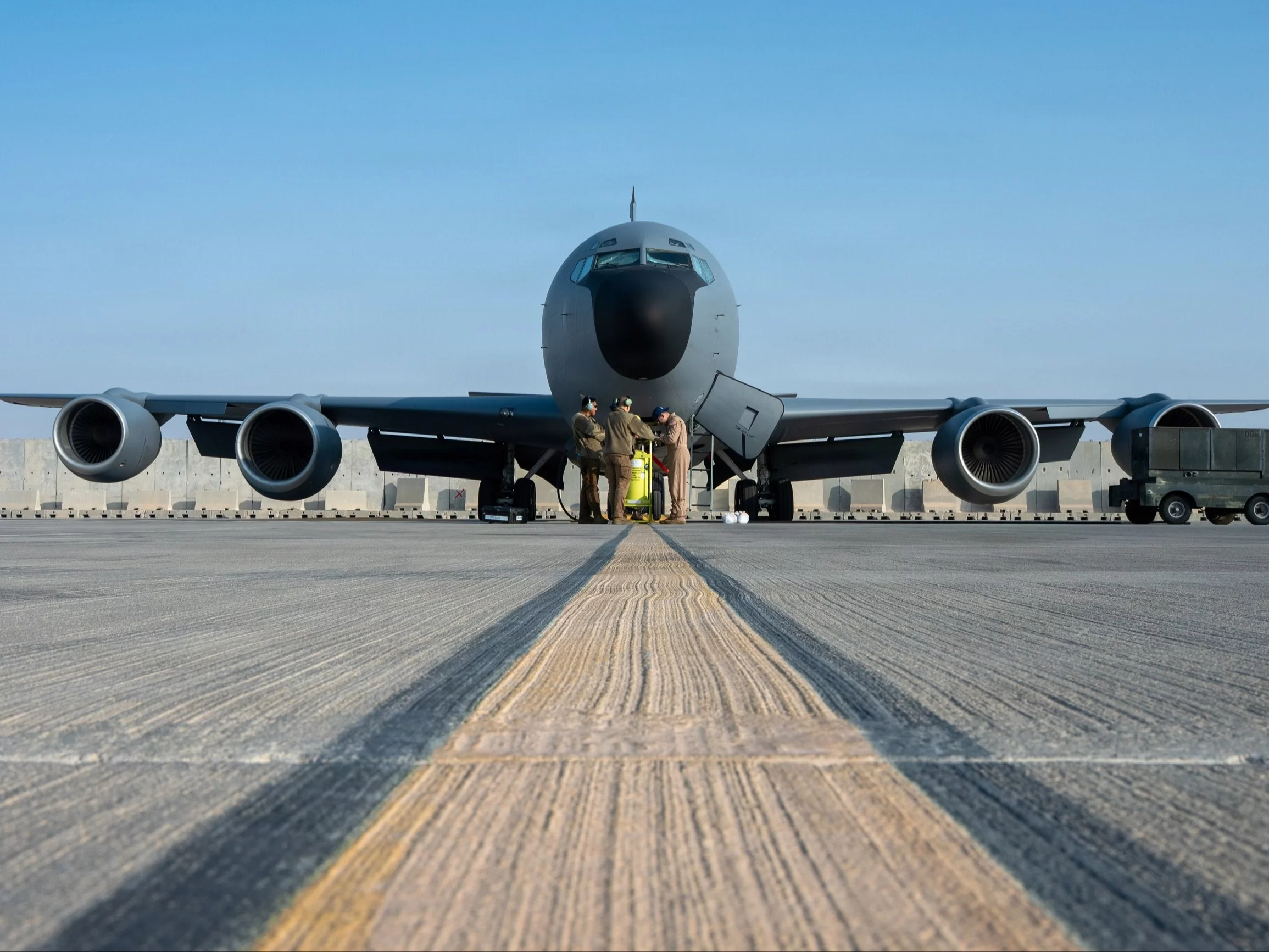 Samolot KC-135 Stratotanker, zdjęcie ilustracyjne