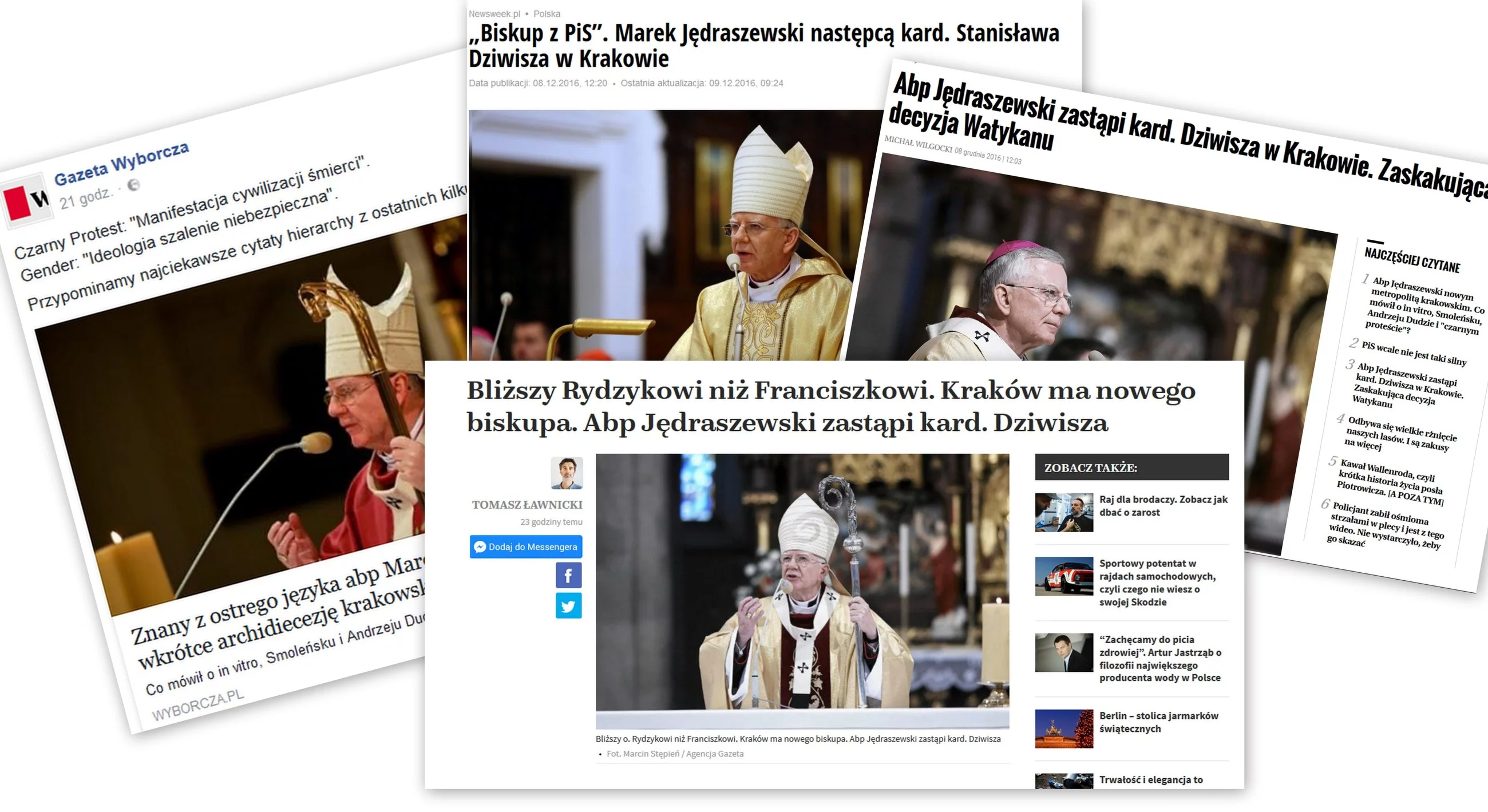 Abp. Marek Jędraszewski/ komentarze po nominacji
