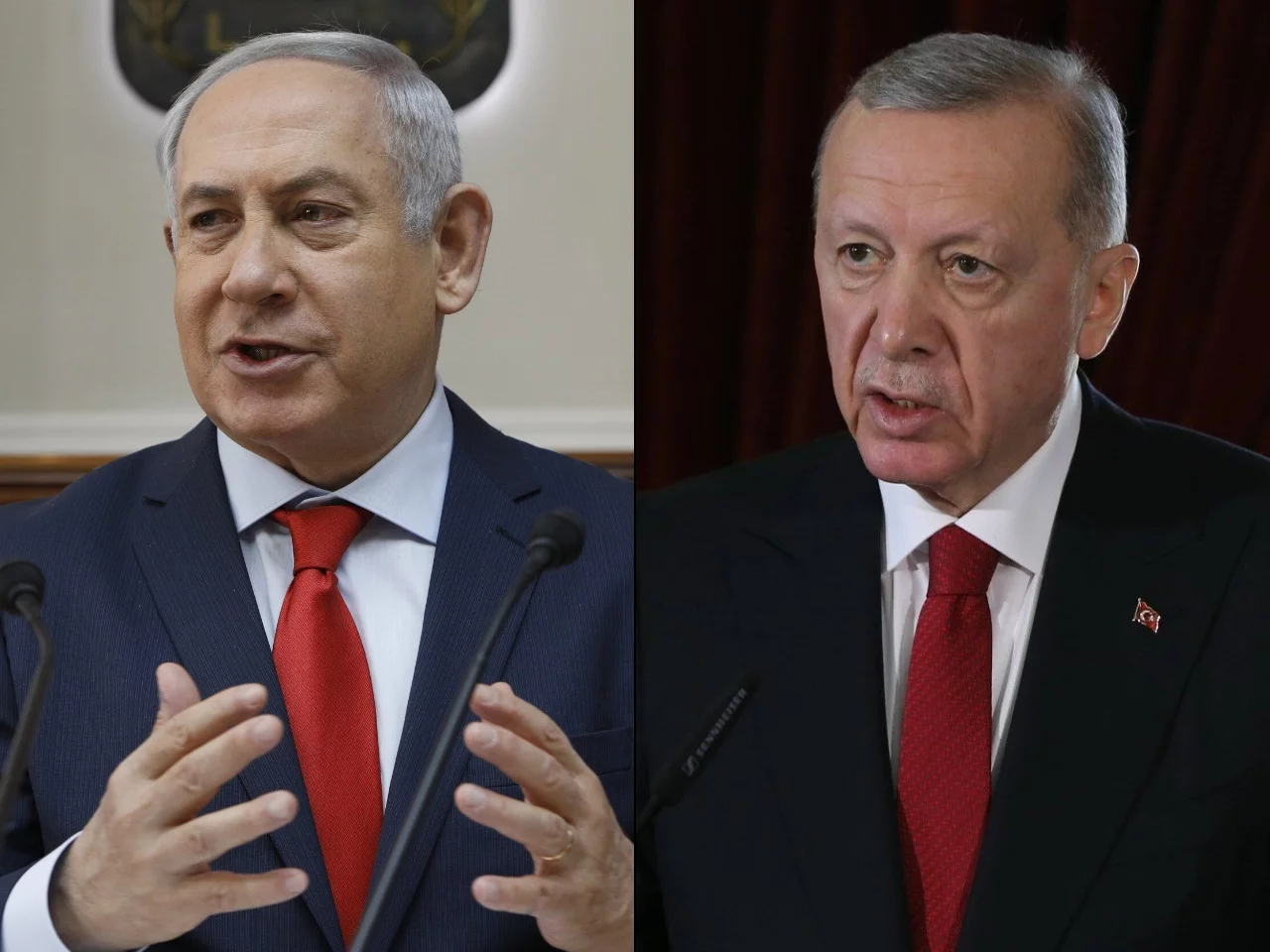 Benjamin Netanjahu i Recep Erdogan