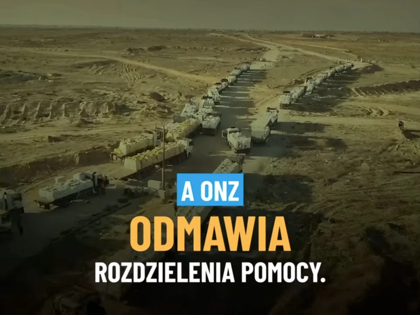 Izrael próbuje zrzucić winę na ONZ. Propagandowe reklamy na YouTubie