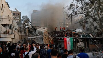 Izrael zbombardował konsulat Iranu w Syrii