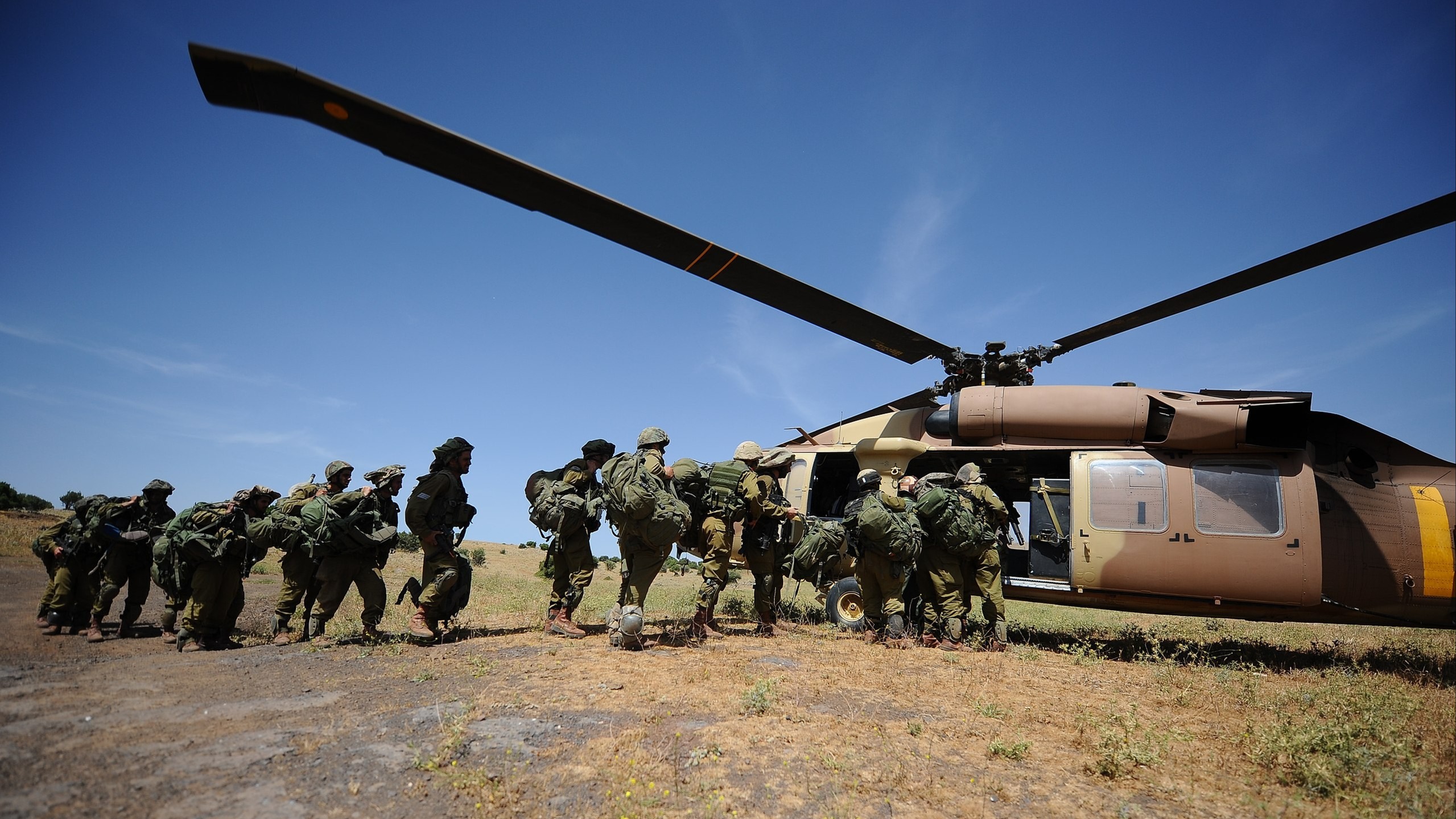 Siły Obronne Izraela (IDF) podczas ćwiczeń