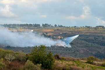 Izraelski ostrzał na Al Boustan w południowym Libanie