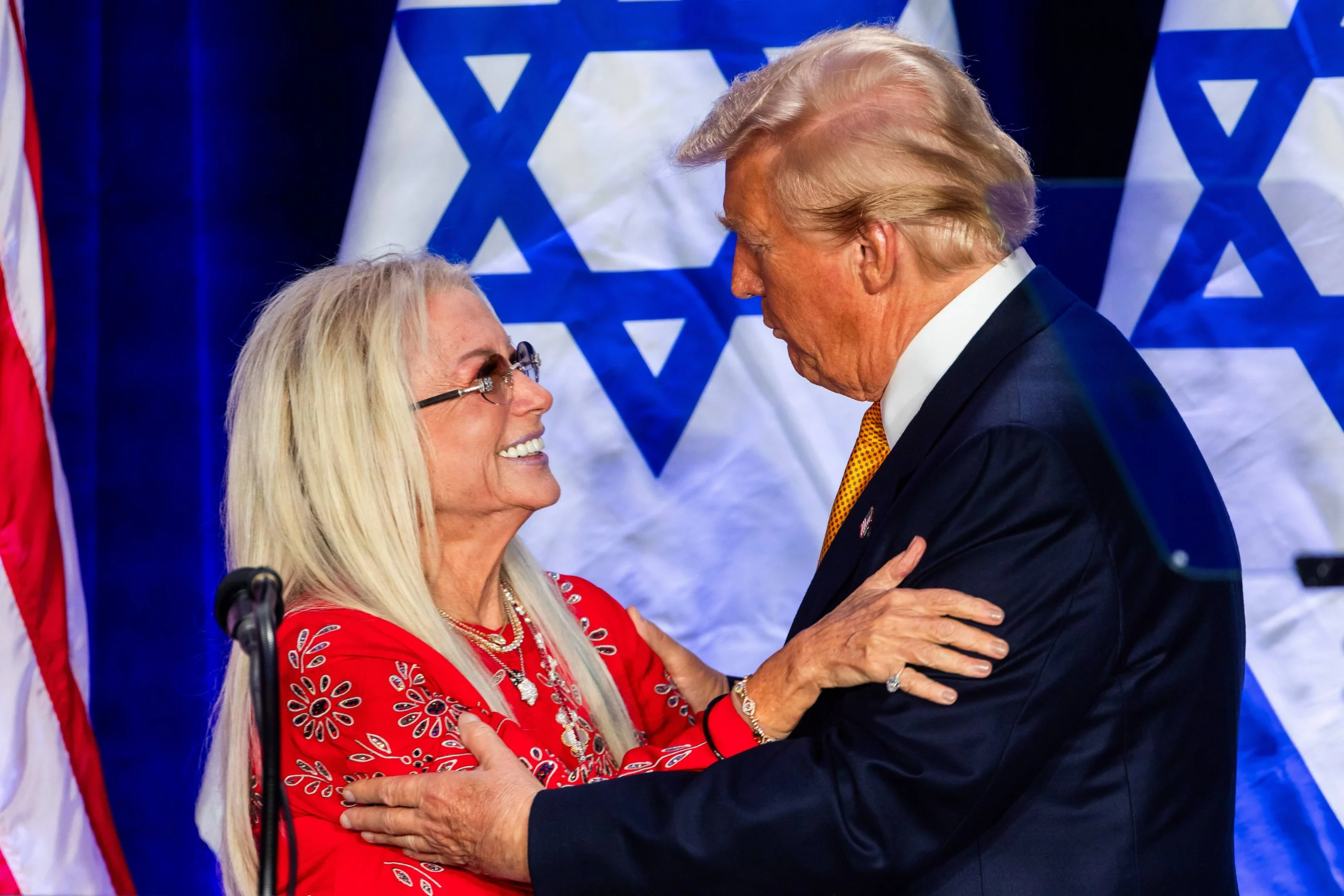 Miriam Adelson i Donald Trump