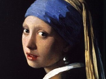 J. Vermeer, Dziewczyna z perłą (fragment)