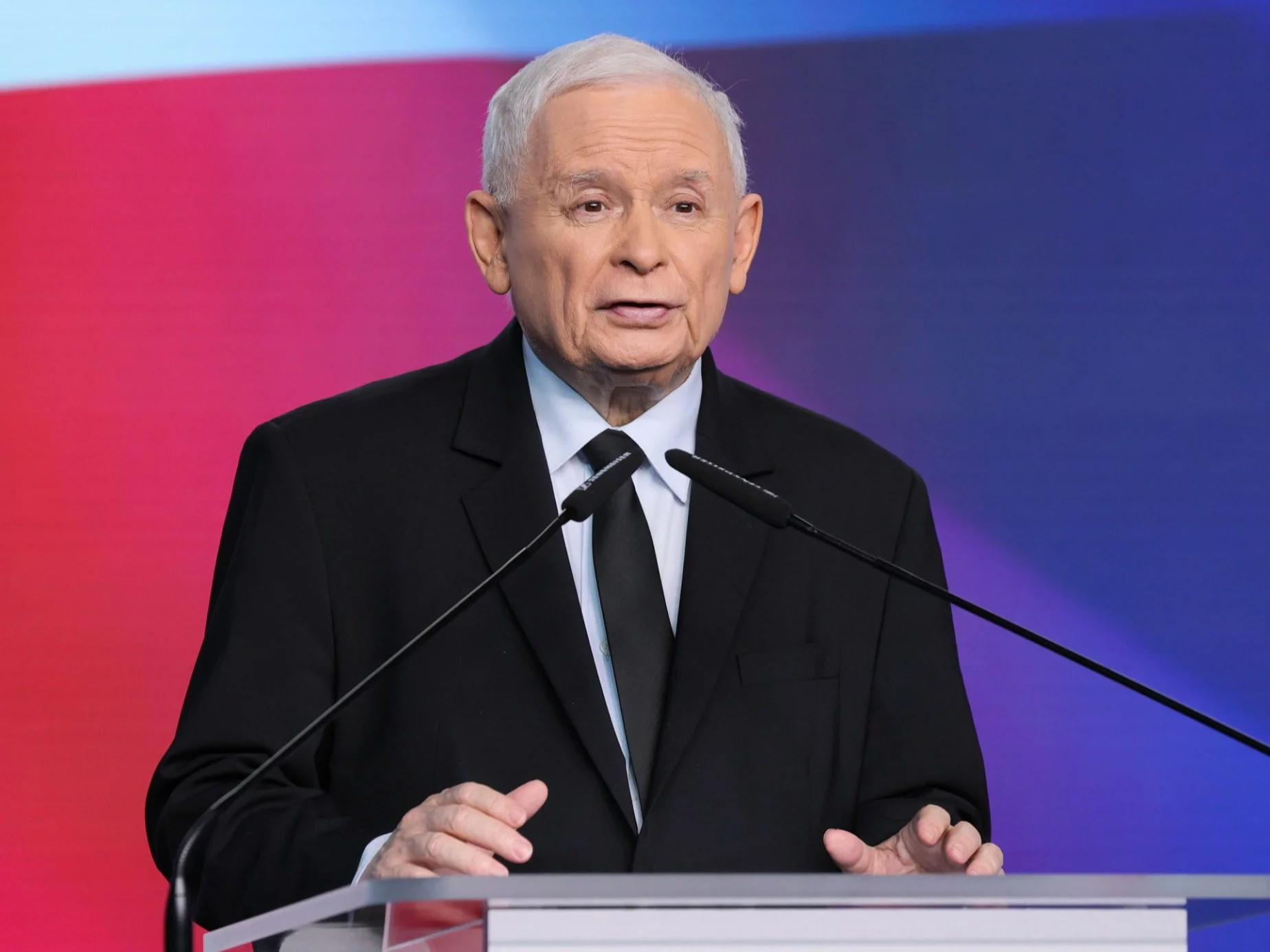 Lider PiS Jarosław Kaczyński