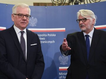 Jacek Czaputowicz i Witold Waszczykowski