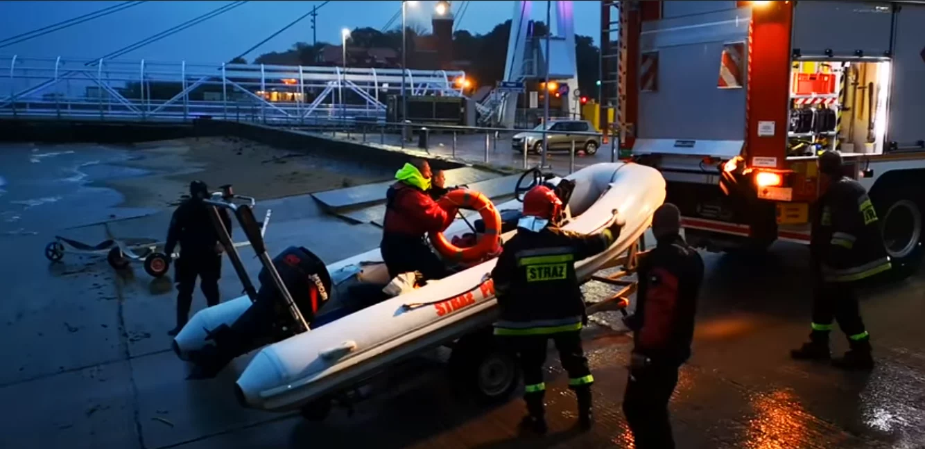 Akcja ratunkowa w Ustce